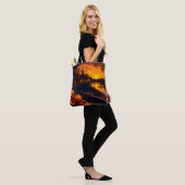 Halloween Landschap Twee Tote Bag (Op model)