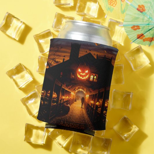 Halloween landschap vijf blikjeskoeler (Insitu Zomer)