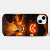 Halloween landschap vijf iPhone hoesje (Achterkant horizontaal)