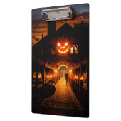 Halloween landschap vijf klembord (Links)