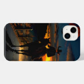 Halloween Landschap Zeven iPhone Hoesje (Achterkant horizontaal)