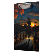 Halloween Landschap Zeven Klembord (Links)