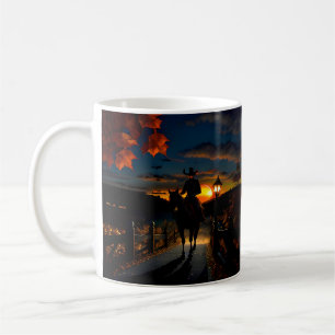 Halloween Landschap Zeven Koffiemok