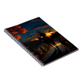 Halloween Landschap Zeven Notitieboek (Rechterzijde)