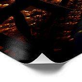 Halloween Landschap Zeven Perfect Poster (Hoek)