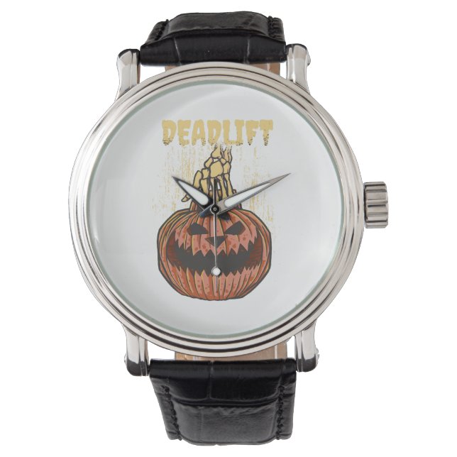 Halloween lantaarn horloge (Voorkant)