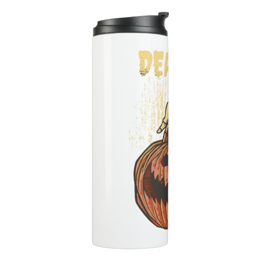 Halloween lantaarn thermosbeker (Gedraaid links)