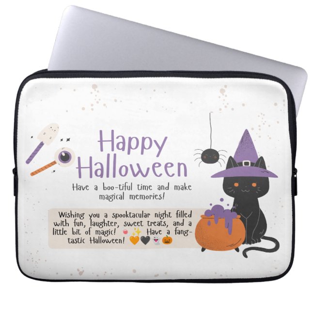 🎃 Halloween Laptop Hoes (Voorkant)