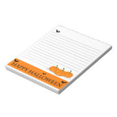 Halloween-laptop Notitieblok (Linkerzijde)