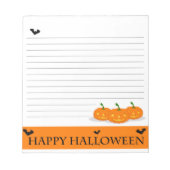 Halloween-laptop Notitieblok (Voorkant)