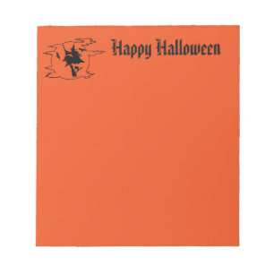 Halloween-laptop Notitieblok