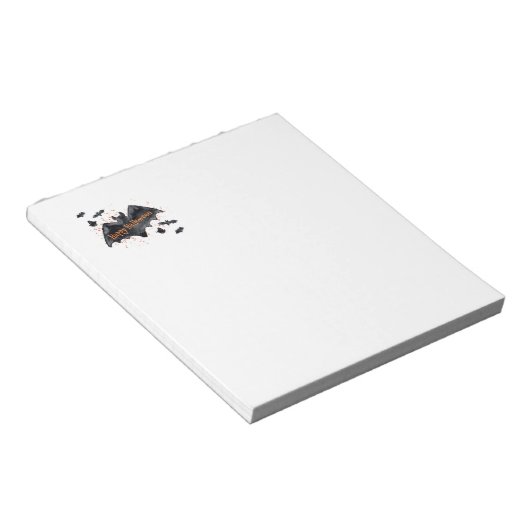 Halloween-laptop Notitieblok (Schuin)