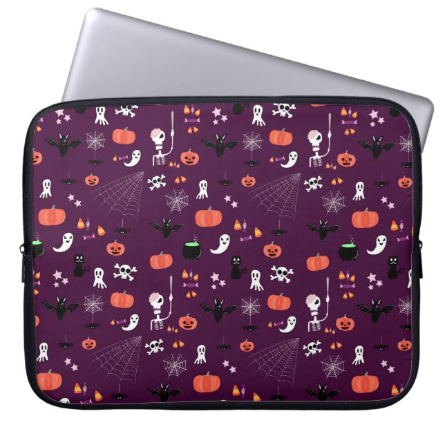 Halloween Laptop Sleeve (Voorkant)