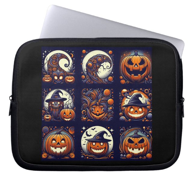 Halloween Laptop Sleeve (Voorkant)