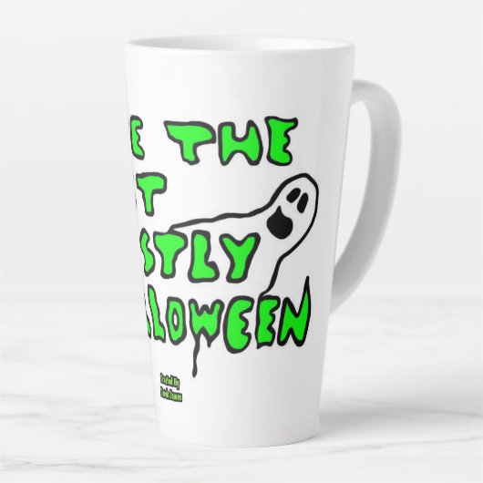 Halloween Large Latte Mok (Rechterhoek)