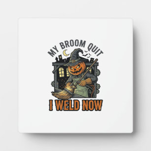 Halloween Lasser Shirts Grappige Heks Bezemsontwer Fotoplaat