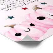 Halloween Late Night Diapers Baby Shower Game Poster (Hoek)