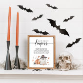 Halloween Late Night Luiers Poster