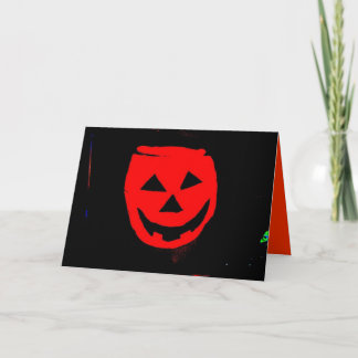 Halloween, laten we dansen! kaart