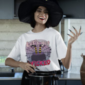 Halloween Laten we een schimmige, grappige heks kr Tri-Blend Shirt