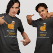 Halloween Laten we helemaal los gaan vrijgezellenf T-shirt
