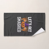 Halloween Laten we Pompoen Kraken Handdoek (Handdoek)