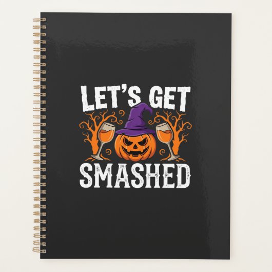 Halloween Laten we Pompoen Kraken Planner (Voorkant)