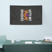 Halloween Laten we Pompoen Kraken Spandoek (Beurs)
