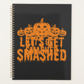 Halloween Laten we Pompoen Smashed Planner (Voorkant)