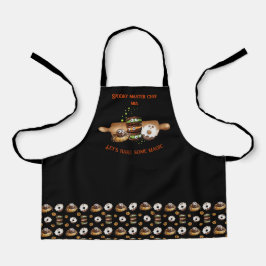 Halloween Laten we wat magische grappige Kinderen  Schort