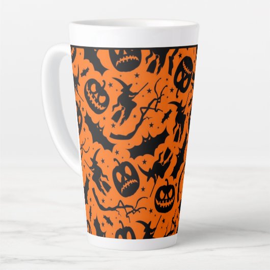 Halloween Latte Mok (Linkerhoek)