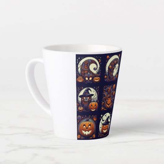 Halloween Latte Mok (Linkerhoek)