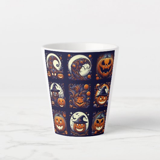 Halloween Latte Mok (Voorkant)