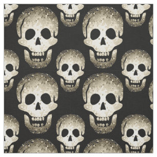 Halloween Laughing Skulls Cheeky Witch® Pagan Stof