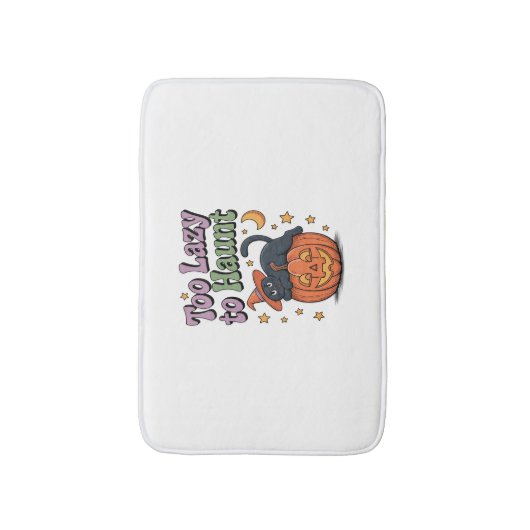 Halloween Lazy Ghost Badmat (Voorkant Verticaal)