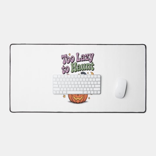 Halloween Lazy Ghost Bureaumat (Keyboard & Muis)