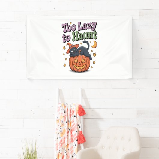 Halloween Lazy Ghost Spandoek (Insitu)