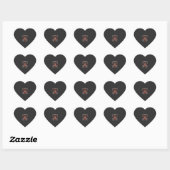 Halloween Leefstijl Vleermuis Schedel Kerkhof Pomp Hart Sticker (Vel)