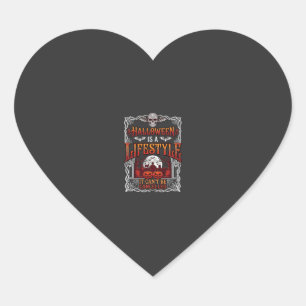 Halloween Leefstijl Vleermuis Schedel Kerkhof Pomp Hart Sticker