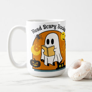 Halloween Lees enge boeken Ghost Black Cat Mok