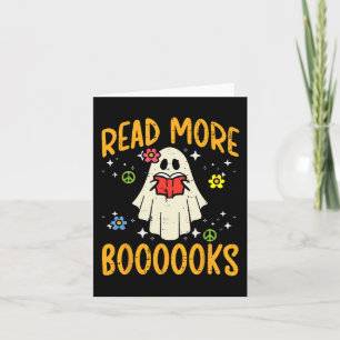 Halloween Lees Verder Boeken Retro Kostuumleraar W Kaart