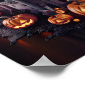 Halloween Lege Uitnodiging Poster #3 (Hoek)