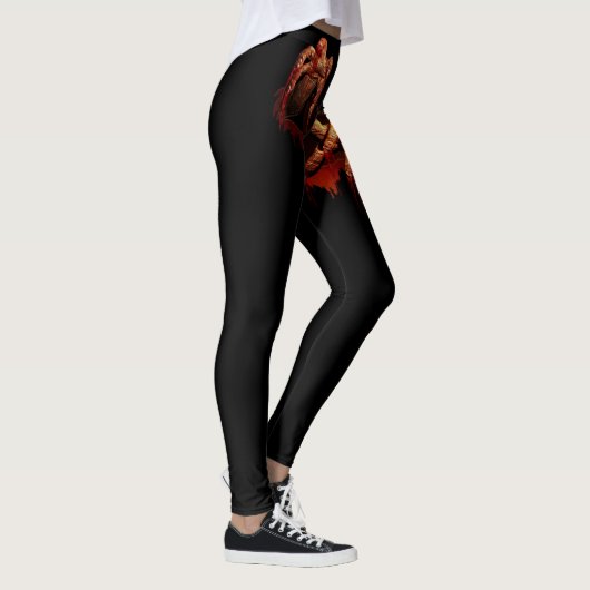 Halloween Leggings Creepy Zombie Leggings (Rechts)