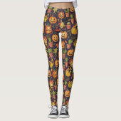 Halloween Leggings - Design 2 (Voorkant)