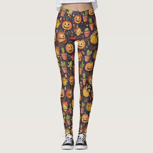 Halloween Leggings - Design 2 (Voorkant)