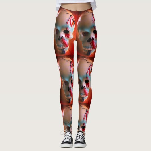 Halloween Leggings door dalDesignNZ (Voorkant)
