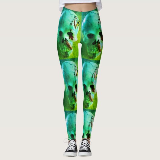 Halloween Leggings door dalDesignNZ (Voorkant)