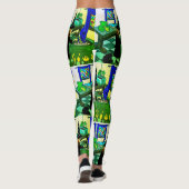HaLLowEEn-leggings door dalDesignNZ Leggings (Achterkant)