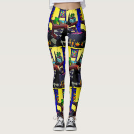 HaLLowEEn-leggings door dalDesignNZ Leggings