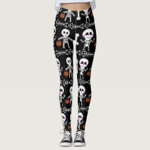 Halloween Leggings, Fun Halloween Leggings voor Wo